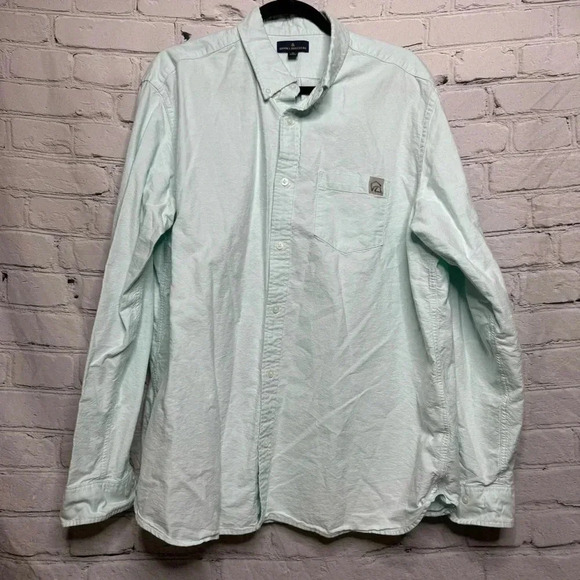Brooks Brothers Light Blue Button Down Casual Dress Shirt Men’s size XL - Picture 1 of 8